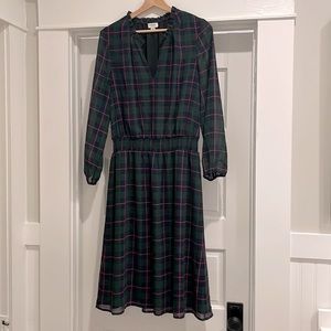 J.CREW Plaid Dress